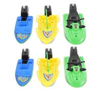 POPETPOP 6 pezzi Vele Motoscafi e Speedboat Sicure per Decorazioni da Tavolo Versatili per Gioco e Arredo