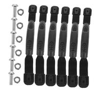 POPETPOP 6 Set Maniglie Laterali per Kayak e Imbarcazioni in Plastica Resistente con Viti Maniglie di Ricambio per Barche Supporto Robusto per Trasporto Facile in Tutte Le Condizioni