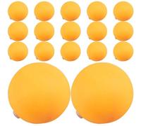POPETPOP 60 Palline da Ping Pong per Allenamento Design Morbido ed Elastico, Palline Perforate in Plastica Resistente da 27mm, per Esercitarsi e Migliorare la Tecnica a Casa in Club
