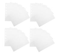 POPETPOP 60pezzi Pagina Ricarica per Album Scrapbook Protettori Plastica Trasparente Heavy Duty per Raccoglitori Documenti e Foto Facile Organizzazione e Protezione Memorie
