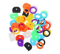 POPETPOP 64 pezzi Coprichiavi Silicone Colorati per e Protezione Covers Elastiche per Chiavi Facili e