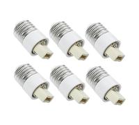 POPETPOP 6pezzi Convertitore Adattatore Portalampada Resistente Alte Temperature Compatibile Con Lampadine Led Alogena e Adattatore Lampadina Sicuro e Durevole Per Lampada Salotto