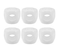 POPETPOP 6pezzi Copri Pomelli per Porte di Ragazzo Ragazza Ragazza Pacchetto Protezione per Maniglie di Sicurezza in Bianca per Porte Standard per Sicurezza Domestica Protezione delle Mani