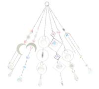 POPETPOP 6pezzi Crystal Sun Catcher Rainbow Prisms Decorazioni da Appendere per Giardino Matrimonio e Feste Ornamenti Trasparenti per Creare Atmosfere Magiche Luoghi Esposti al Sole