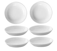 POPETPOP 6pezzi Piatti Rotondi Ceramica per Scalda e Candele Vassoio per Fragranze Elegante Accessorio per Lampade Aromatiche Facile da Pulire e Versatile per Decorazioni Domestiche