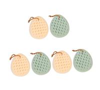POPETPOP 6pezzi Spugne Esfolianti Per Spazzole Per Bagno Spugna Accessori Per La Casa e Hotel Colori Casual Per Oily e Secca