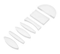 POPETPOP 7 pezzi Lenti Ottiche Acriliche Leggere e Resistenti per Esperimenti Fisica Scuola Media Lente Convessa e Concava per Insegnamento Ottica Principi Luce