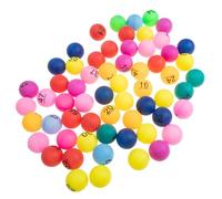 POPETPOP 70Pezzi Palline per Attività Palline per Giochi Interattivi Bingo e Resistente e Versatile