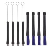 POPETPOP 8 Pezzi Acustici Folk Per & - Manico In Nylon Folk Batteristi Principianti Strumento Professionale Per Jazz Con Batteristi Regalo Per Esercitarsi Strumento Retrattile