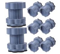 POPETPOP 8 Pezzi cuscino pastiglie stabilizzatrici della Padie lavatrici delle lavatrici pad del piede lavatrice piedini antivibranti plastica Sky-Blue