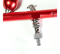 POPETPOP 8 Pezzi di Raccordo per aerografo a sgancio rapido, Raccordo Adattatore per aerografo filettato Femmina, connettore per Tubo Flessibile di Ricambio per Forniture Artigianali Fai da Te