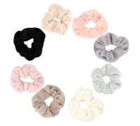POPETPOP 8 pezzi Elastici per Capelli Grande Intestino Accessori Morbidi e Resistenti Scrunchies Colorati per Donna e Ragazze Stile Chic e Versatile per Ogni Occasione