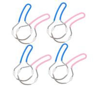 POPETPOP 8 pezzi Epilatore Manuale Viso con Molla per Rimozione Delicata Peluria Labbro e Sotto il Naso Strumento Riutilizzabile per Pelli Sensibili Kit Multiuso per Donna