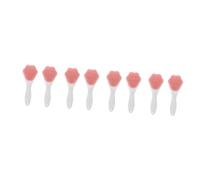 POPETPOP 8pezzi Spazzola Per Viso Silicone Forma Di Artiglio Strumenti Di Pulizia Manuale Per Viso Perfetta Per Massaggi e Pulizia Profonda Della