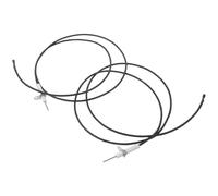POPETPOP Accenditore Elettronico con Elettrodo in Ceramica per Barbecue e Cavo Materiali Robusti in Ferro e Plastica Compatibile con Bruciatori da Esterno e Riscaldatori Patio