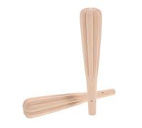 POPETPOP Accessori per Erhu 2 Pezzi Micro Regolatori di Accordatura in Legno Beige, Resistenti All'usura Finitura Lucida, per Lezioni di Musica e Performance