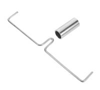 POPETPOP Accessori per Macchina Facile da Pulire 2 Pezzi per Macchina Popcorn e in Metallo Argento Migliorano L'efficienza, Adatti per Cinema e Strade Commerciali