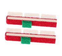 POPETPOP Accessori per Manutenzione del Pianoforte Verticale 2 Pezzi Pannelli in Lana e Blocchi di Legno Silenziatore Uniforme Facile da Usare
