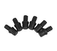 POPETPOP Adattatore per Manico Spazzola Wc Connettore a Spirale Autobloccante 6 Pezzi, Ricambio per Accessori Scopino Bagno, Interfaccia Stabile per Pulizia Igienica