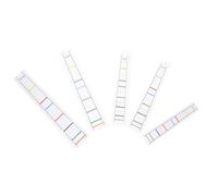 POPETPOP Adesivi per Intonazione Violoncello 5 Pezzi, Decalcomanie per Tastiera Resistente in Pvc, Guida alle Dita per Principianti, Set per Studenti Adulti, Accessori per Esercizi