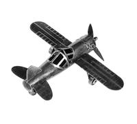 POPETPOP Aereo retrò Vintage Decorazione Desktop Piccolo Aeroplano da Casa e Ufficio Resistente e Usura Idea Regalo Originale