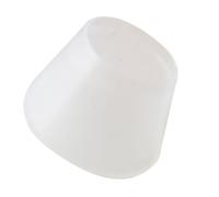 POPETPOP Ammortizzatore per Racchetta da Tennis in Silicone Bianco Assorbimento degli Urti per Mignolo, Accessorio Sportivo Essenziale