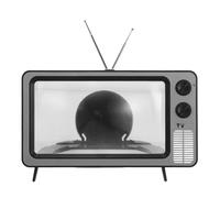 POPETPOP Amplificatore Schermo Cellulare Grigio Tecnologico Lente Ingrandimento per Smartphone Portatile per Videogiochi e Intrattenimento Casalingo