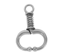 POPETPOP Anello Per Naso Bovini in Acciaio Inossidabile Molla Spring-loaded Senza Perforazione Accessorio Trazione Per Mucche Sotto Strumento Weaning Per Vitelli Controllo Facile e Duraturo