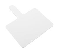 POPETPOP Answer Board Lavagna Bianca, Lavagnetta Risposta Rapida Bianca in Carta, Portatile a Mano, Angoli Arrotondati, per Insegnamento e Partecipazione in Classe