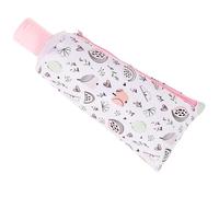 POPETPOP Astuccio Scuola Tre Scomparti in Cuoio Design Compatto e Cartoon, Borsa Portatile per Organizzazione Penne e Pencil, per Back To School Party