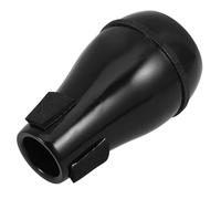 POPETPOP Attenuatore per Trombone Tenore in Abs Nero Leggero e Resistente Facile da Rimuovere Accessorio per Strumenti Musicali Silenzioso