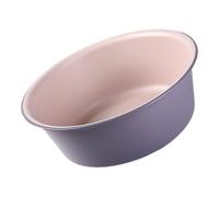 POPETPOP Bacinella Rotonda in Plastica per Pediluvio e Massaggio, Secchio per Lavaggio Piedi Design Spesso, Adatto a Centri Estetici e Uso Casalingo