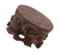 POPETPOP Base in Legno Intagliato per Vasi e Bonsai Supporto Decorativo per Fioriere Acquari e Oggetti Darredo Vintage e Ufficio