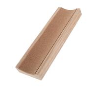 POPETPOP Base per Mattarello in Legno Elegante e Decorativa Design Antiscivolo Resistente a Macchie e Umidità, Supporto Sicuro per Rullo da Cucina e Pasta