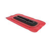 POPETPOP Base per Pinna SUP in PVC Rosso, Supporto Timone Coda Tavola Surf, Compatibile con Scanalatura Pinna Paddleboard, Installazione Rapida per Tavole da Surf e SUP