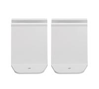 POPETPOP Base per Recinzione in Plastica Resistente da Giardino, Set 2 Pezzi Supporti per Piccole Recinzioni Antivento, Accessori Pratici per Stabilizzare Staccionate Esterne