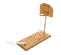 POPETPOP Basket in Legno Mini da Tavolo per Educativo Coordinazione Occhio Mano e Creatività Adatto Ragazzi e Ragazze