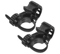POPETPOP Bastoni Accessorio Passeggio in Supporto Gomma Nero 2 per da a Pezzi Pratico Organizer Portatile Sedia Rotelle e Scooter Elettrico per Cani
