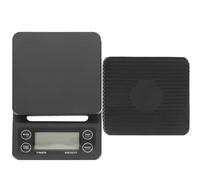 POPETPOP Bilancia Elettronica da Cucina per Alimenti e Caffè Timer e Superficie Piatta Antiscivolo da 3 Kg