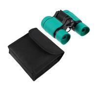 POPETPOP Binocolo Portatile 4x30 Compatto Per Bambini, Ingrandimento Potente Lenti Hd Per Escursionismo, Birdwatching e Viaggi, Leggero e Resistente Colore Verde, Regalo Educativo Per Ragazzi