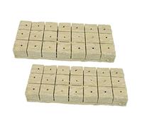 POPETPOP Blocchi Nutritivi per Piante Idroponiche 42 Pezzi, Substrato Traspirante e Leggero per Coltivazione senza Terra, Fertilizzante per Piantine ad Alto Tasso di Successo, per Vivai