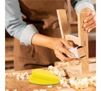 POPETPOP Blocco Levigatura Manuale in PU Resistente Porta Abrasiva per Finitura Uniforme e Impugnatura Confortevole Supporto Multifunzionale per Carteggiare e Lucidare Auto e Superfici