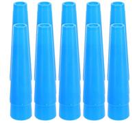 POPETPOP Bobine per Tessitura 10 Pezzi Tubo Conico in Plastica per Organizzazione Filati e Ottimizzazione Spazio in Produzione Artigianale