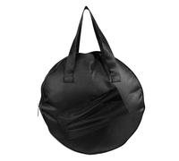 POPETPOP Borsa per Batteria Muta in Oxford Leggera e Compatta con Tasca Porta Bacchette e Manico per Trasporto Manuale Custodia Portatile per Pad e Accessori Percussione