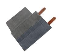 POPETPOP Borsa per Parrucchiere in Pelle con Scomparti Custodia Rotolabile Professionale per Forbici e Pettini Organizer Strumenti da Barber e Salone di Bellezza