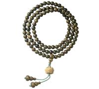 POPETPOP Bracciale Di Perline Di Legno Bead Mandala Buddista Multigioco Per Uomo Donna Collana Rosario Robustezza Artigianale e Design Elegante Per Meditazione Yoga