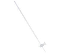 POPETPOP Buretta Resistente Acida Vetro 10ml per Laboratorio Chimico, per Analisi e Studio, Durevole e Resistente al Calore