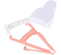 POPETPOP Calibro per Grasso Corporeo e Nastro Bianco e Rosa Strumento di Misurazione Preciso e Resistente per Valutazione Massa Grassa e Circonferenza Vita Facile da Usare e Durevole