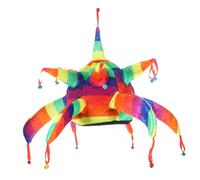 POPETPOP Cappello Giullare per Halloween e Costumi Accessorio Versatile Leggero per e Spettacoli per Cosplay Clown