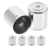 POPETPOP Cappucci Magnetron Crimpare 6Pezzi in Ferro Argento per Microonde, Parti di Ricambio Compatte e Leggere, Conduzione Termica Eccellente, per Forni a Microonde